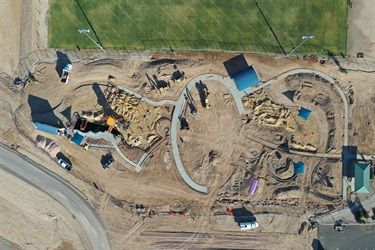 Aerial Photo of Naranja Playground Project