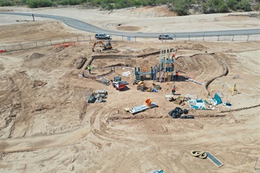 Aerial Photo of Naranja Playground Project