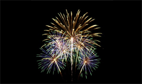 50th community celebration fireworks