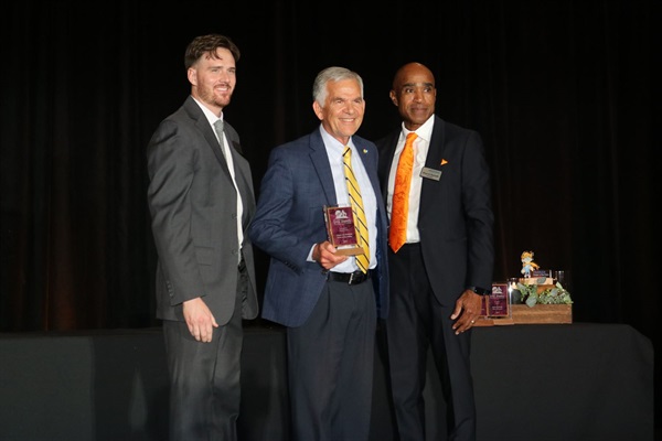 Mayor onstage award photo.JPG