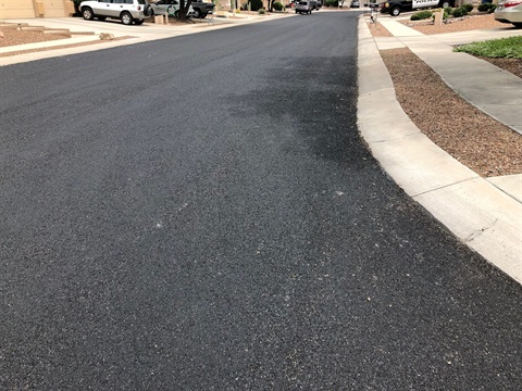 photo of pavement preservation