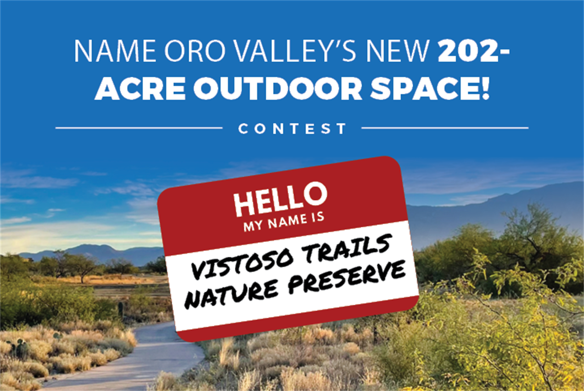 Winner announced for contest to rename former Vistoso Golf Course Oro Winner announced for contest to rename former Vistoso Golf Course Oro